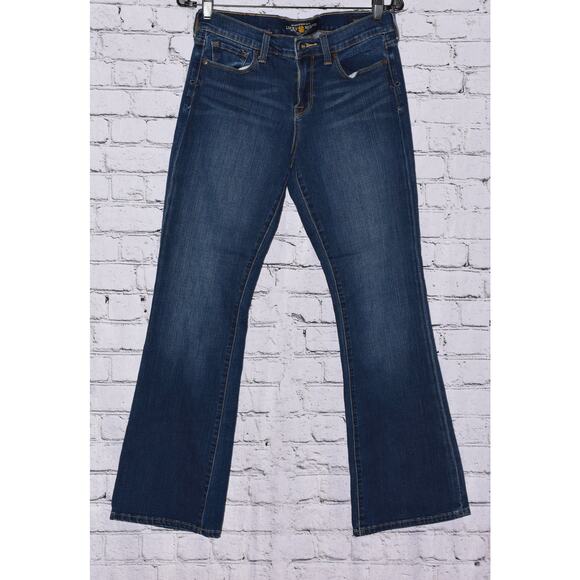 Lucky Brand Sofia Boot Cut Stretch Ankle Denim Jeans Size 8/29 - Picture 2 of 8
